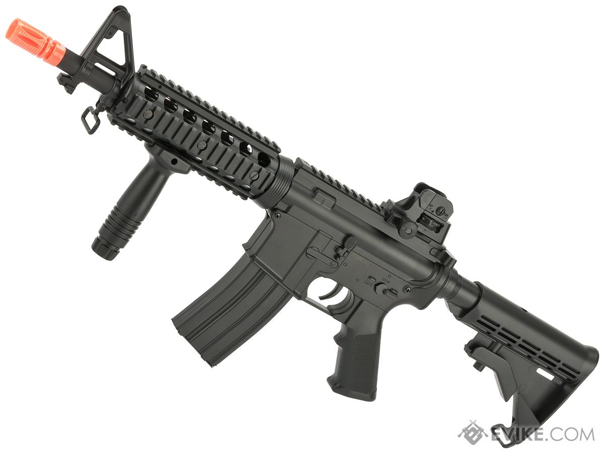 CYMA AEG Mag Compatible Full Size M4 Airsoft Spring Powered Rifle (Model: CQB-R)