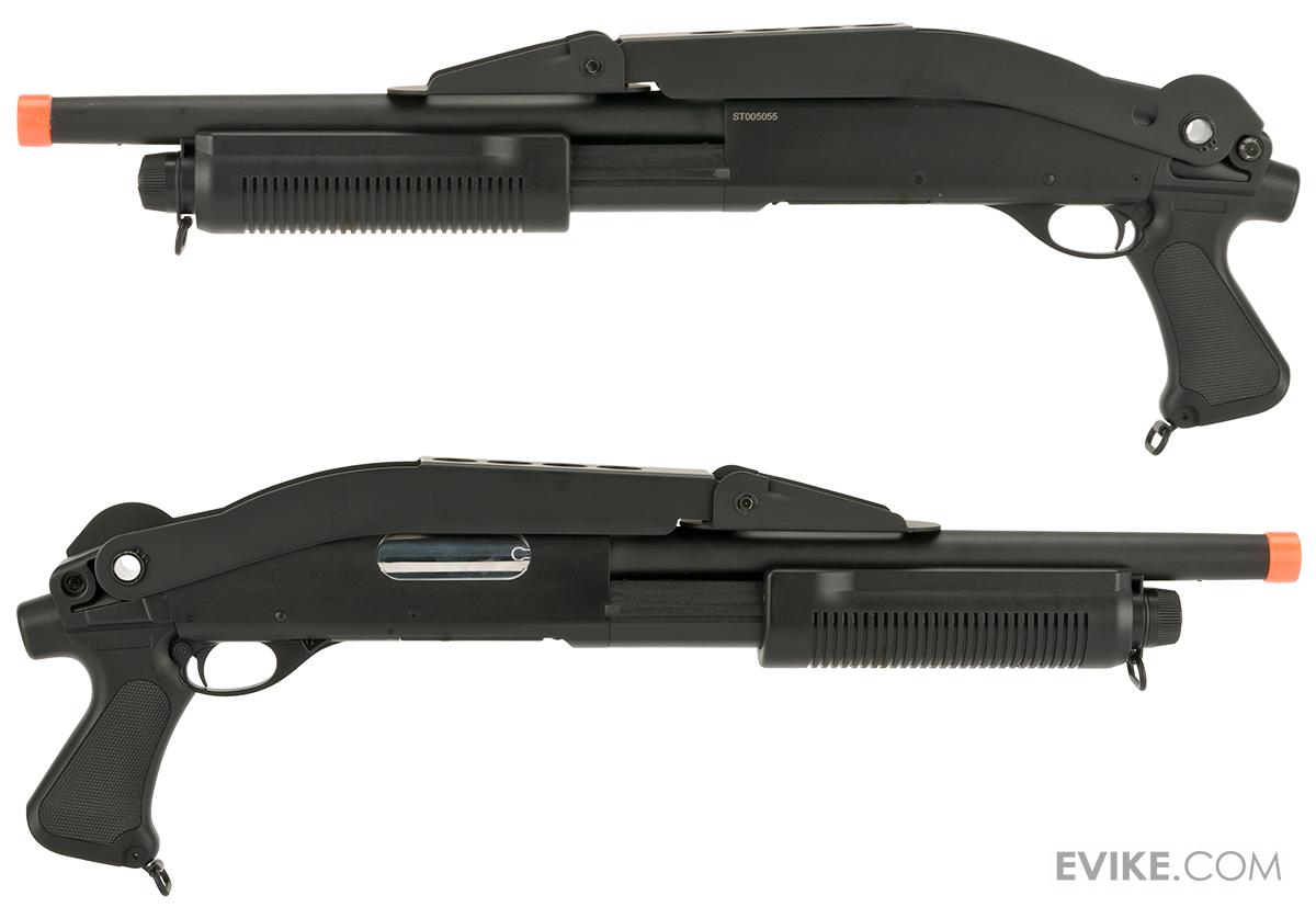 CYMA Standard M870 3Round Burst MultiShot Shell Loading Airsoft