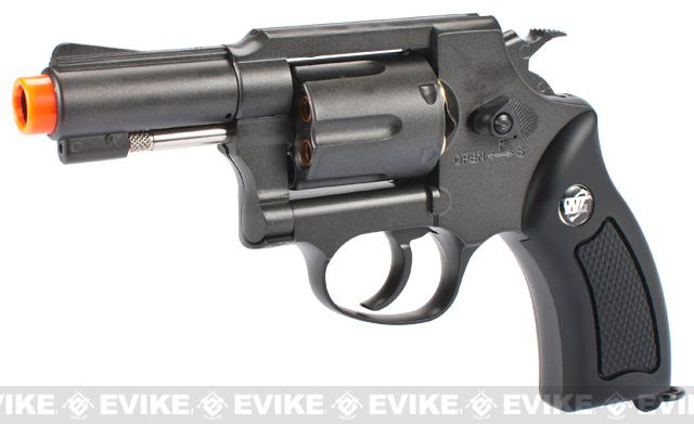 WinGun G731 Full Metal CO2 Gas Airsoft Revolver by Win Gun (Color: Black)