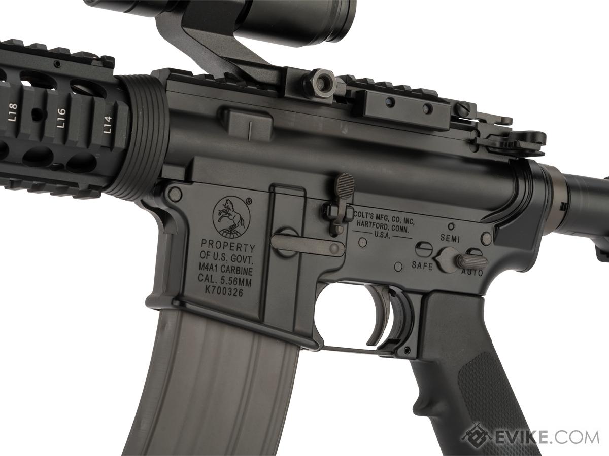 Ghk Colt Licensed M4a1 Ris Gas Blowback Airsoft Rifle By Cybergun