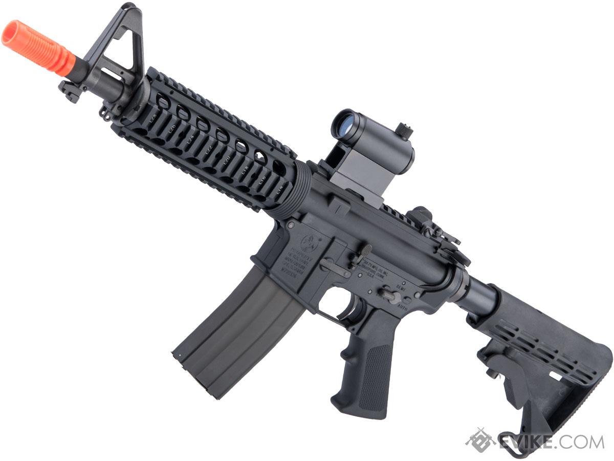 GHK Colt Licensed M4A1 V2 RIS Gas Blowback Airsoft Rifle by Cybergun (Length: 10.5)