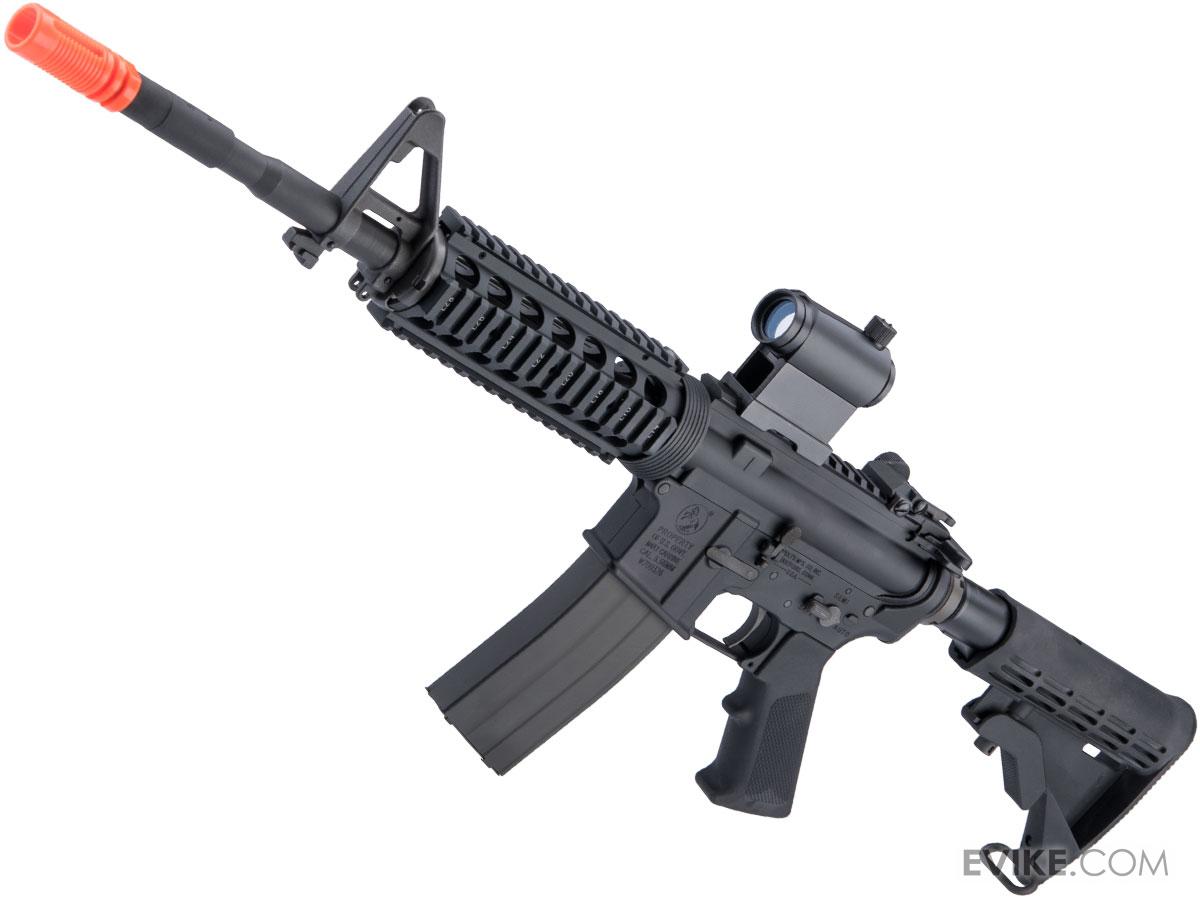 GHK Colt Licensed M4A1 V2 RIS Gas Blowback Airsoft Rifle by Cybergun (Length: 14.5 / Green Gas)