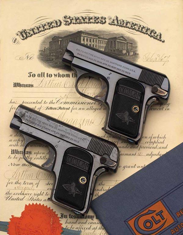 Colt Licensed 1908 Vest Pocket Hammerless .25 ACP Full ...