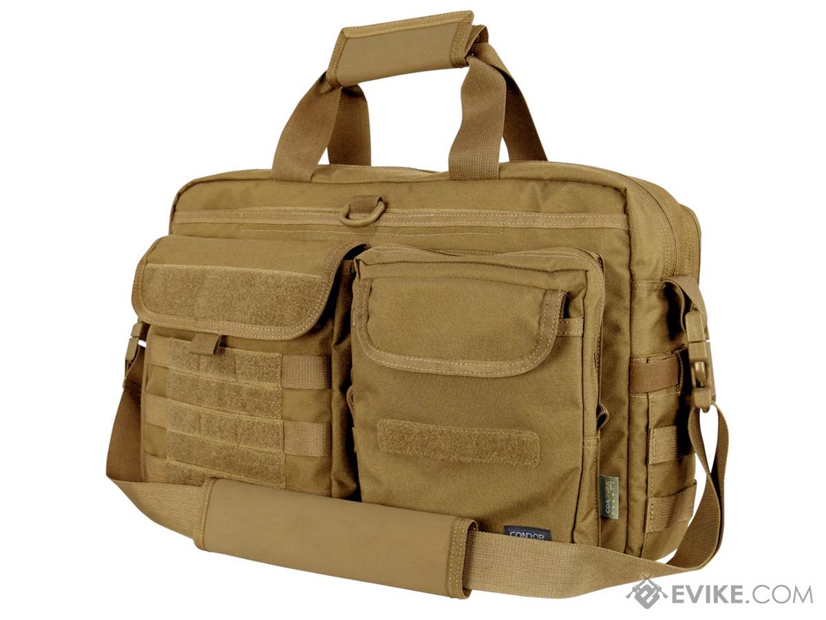 Condor Elite Metropolis Briefcase Bag (Color: Coyote Brown)
