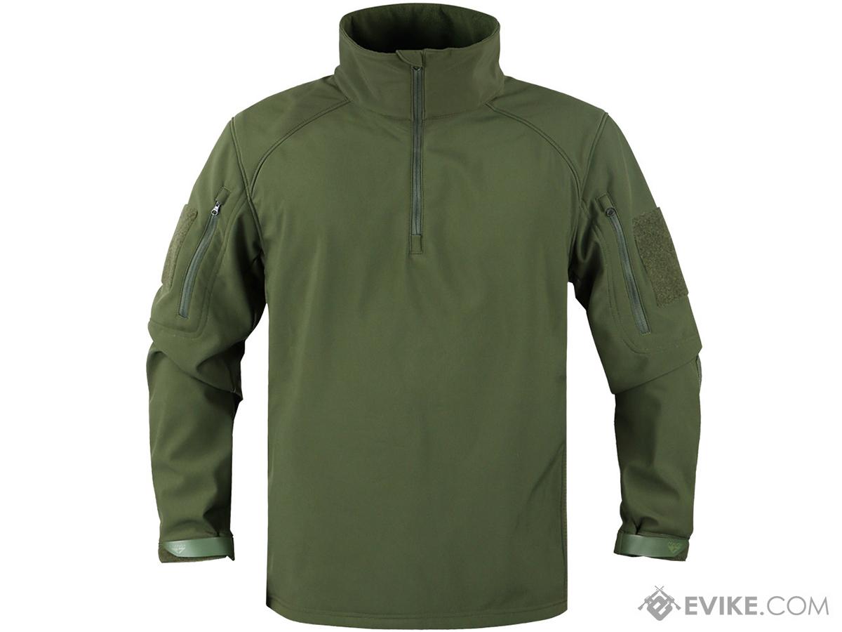 Condor Patrol 1/4 Zip Soft Shell Top (Color: OD Green / Medium ...