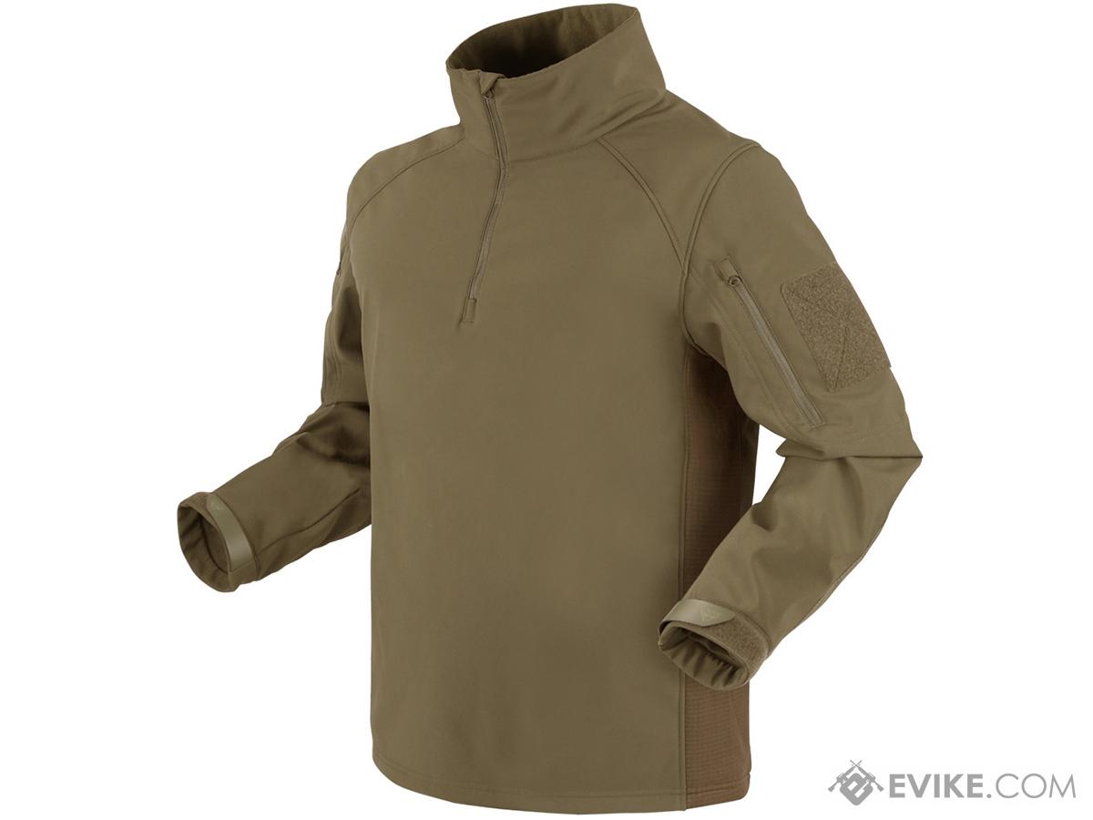 Condor Patrol 1/4 Zip Soft Shell Top (Color: Tan / XX-Large)