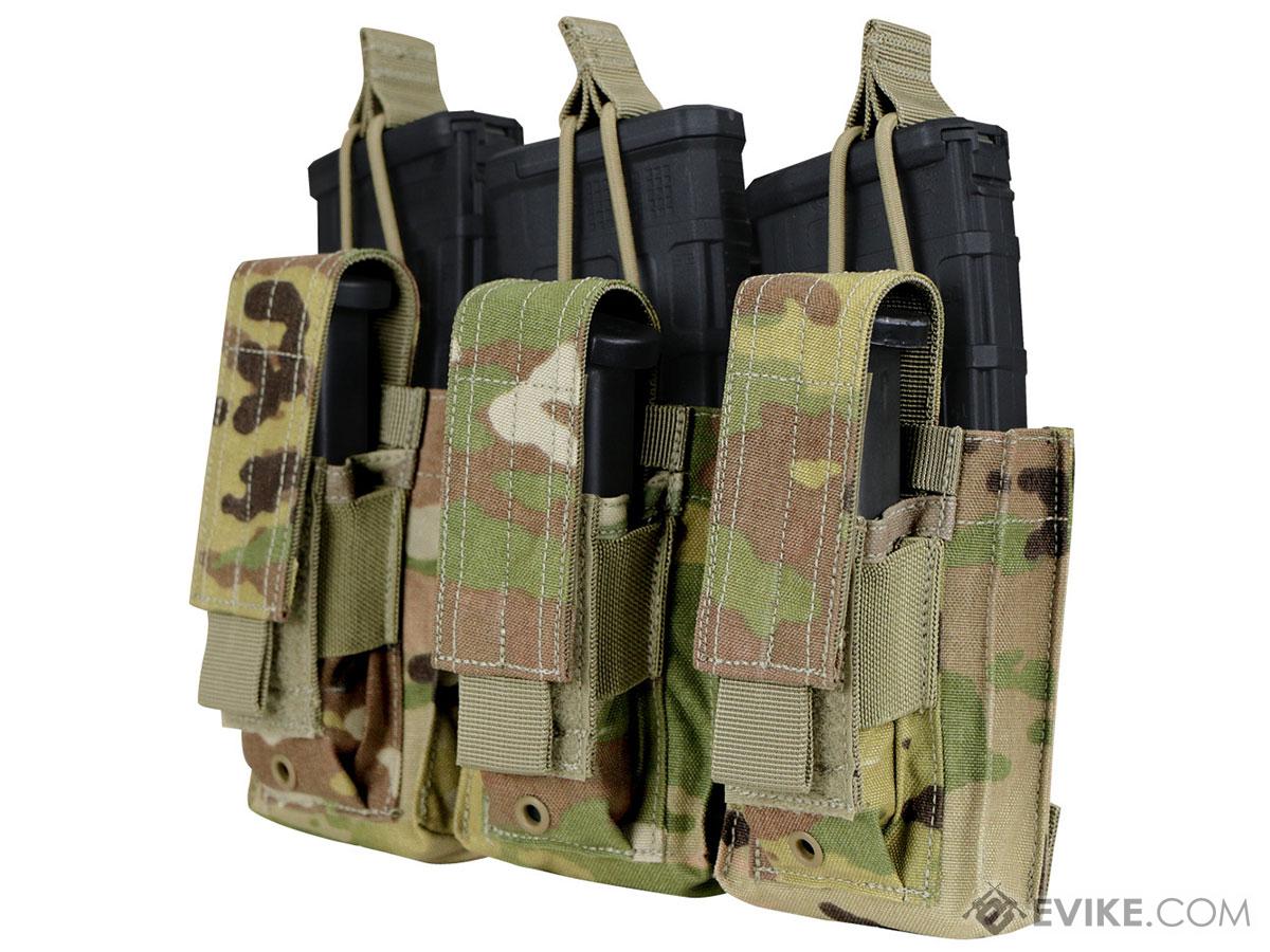 Condor Gen 2 Triple Kangaroo Mag Pouch for M4/M16 (Color: Scorpion OCP)