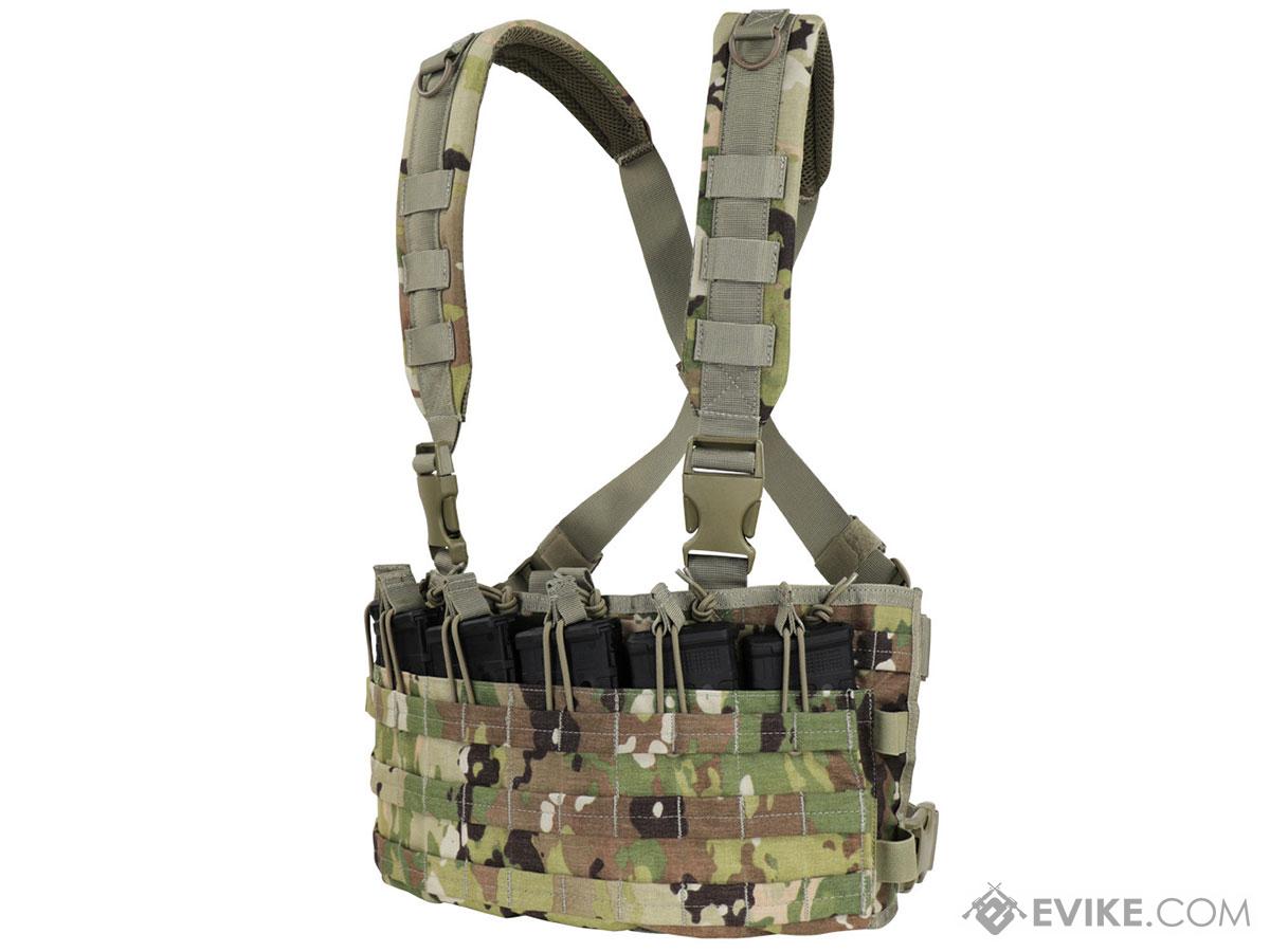 Condor Rapid Assault Chest Rig Color Scorpion OCP Tactical Gear Apparel Chest Rigs Harnesses Evike Airsoft Superstore