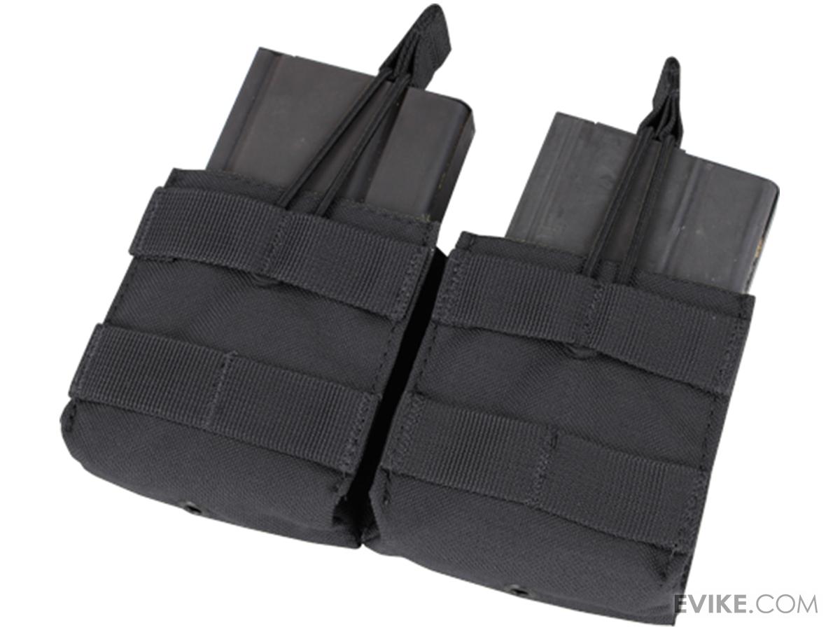 Condor Double M14 Open Top Magazine Pouch (Color: Black)