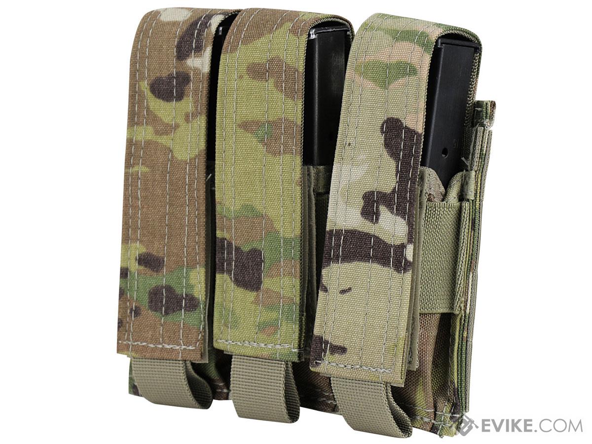 Condor MOLLE Triple Pistol Magazine Pouch (Color Scorpion), Tactical