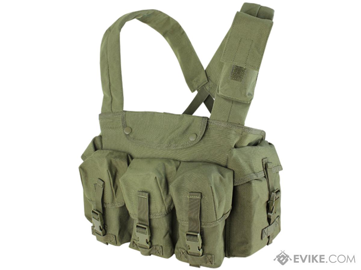 Condor Seven Pocket Tactical Chest Rig (Color: OD Green)