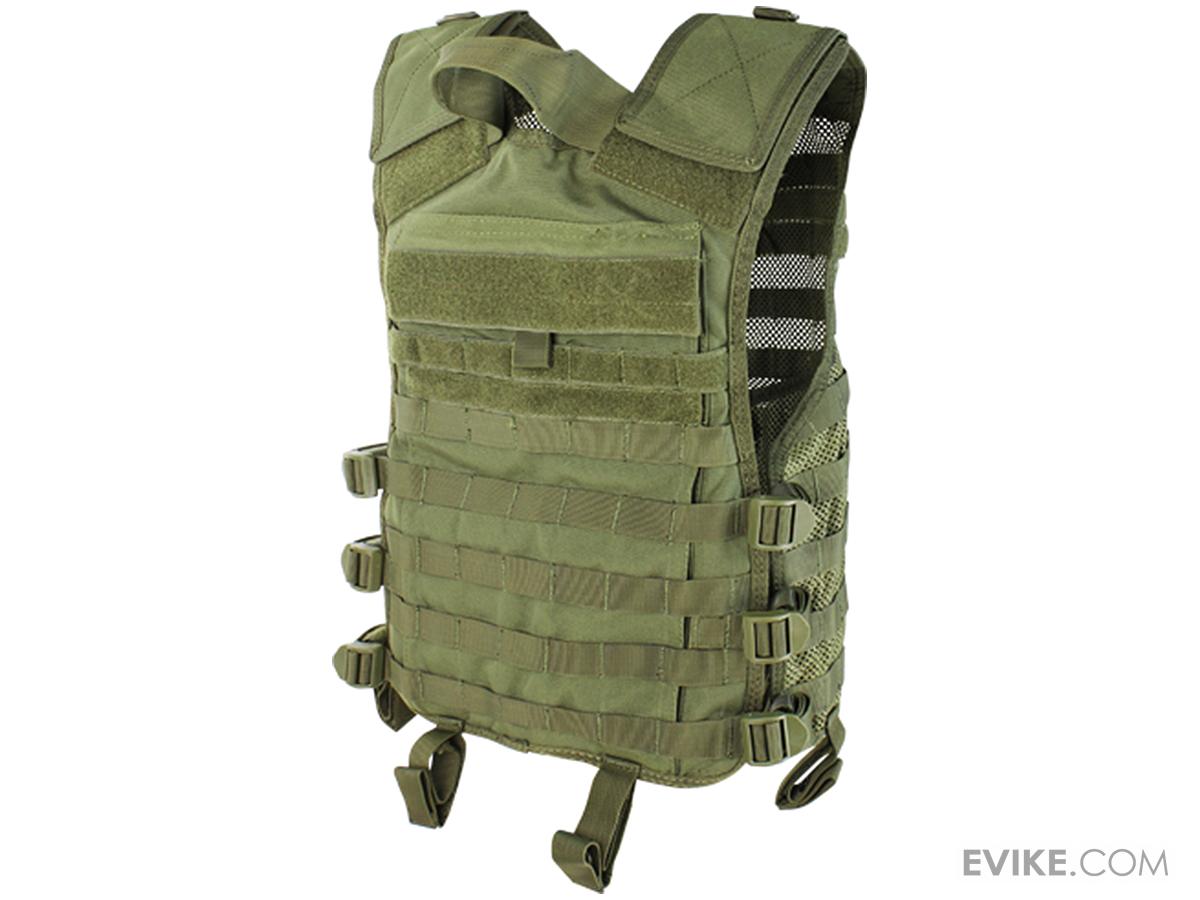 Condor Mesh Tactical Hydration Vest (Color: Tan), Tactical Gear/Apparel ...