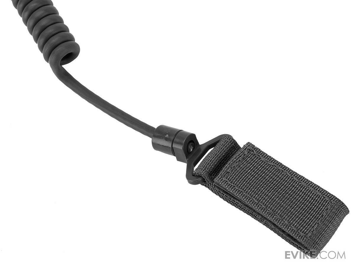 Condor Retention Pistol Lanyard (Color Black), Tactical Gear/Apparel