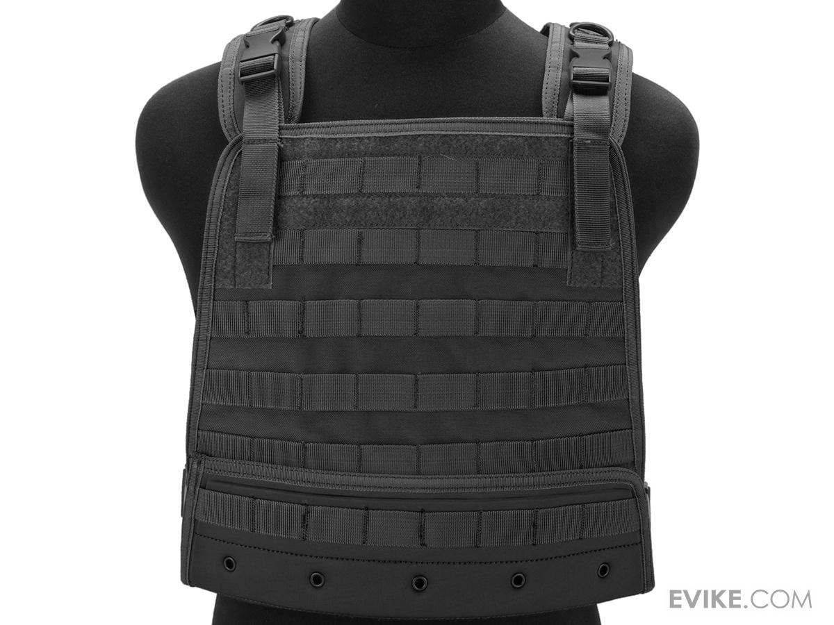 Condor Compact Plate Carrier (Color: Black)