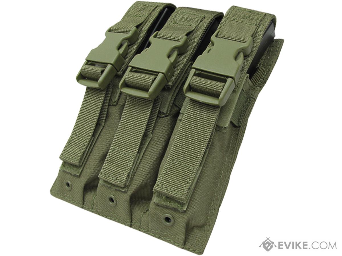 Condor Tactical Triple MP5 / SMG Magazine Pouch (Color: OD Green)