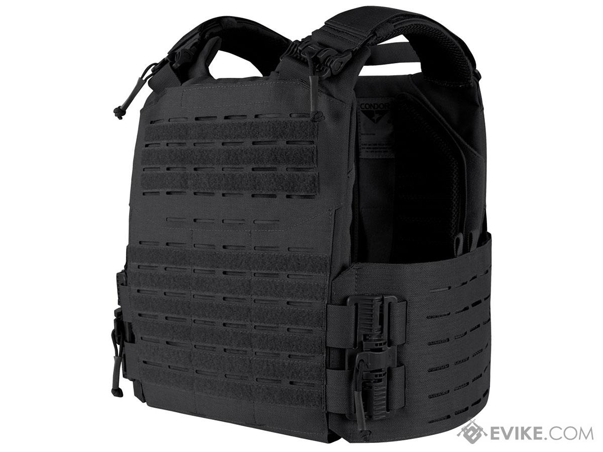 Condor Vanquish RS Plate Carrier (Color: Black / Small - Medium)