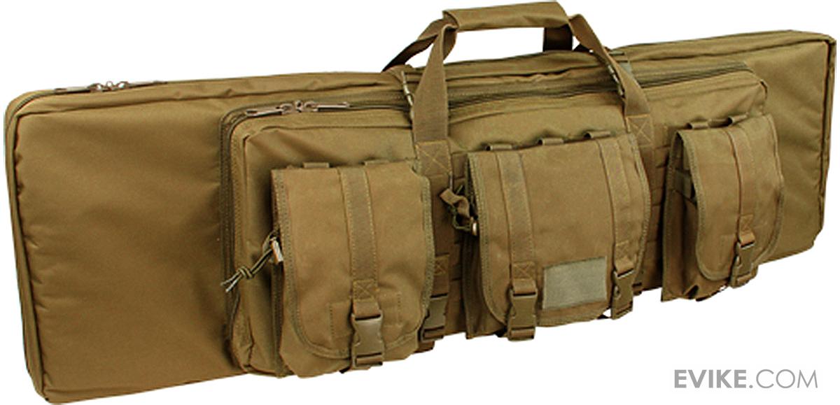 Condor 36" Tactical Padded Double Rifle Bag (Color Coyote Brown), Tactical Gear/Apparel, Gun