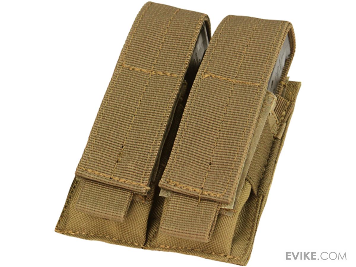 Condor Tactical Double Pistol Magazine Pouch (Color: Coyote Brown