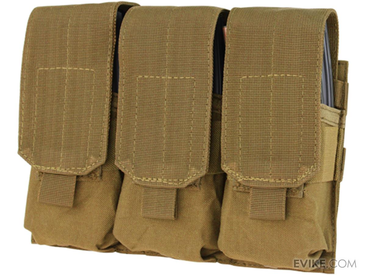 Condor Triple M4 / G36 MOLLE Ready Magazine Pouch (Color: Coyote Brown)