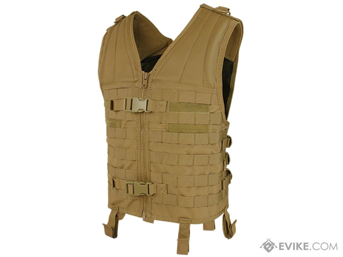 Condor Modular PALS / MOLLE Vest (Color: Coyote Brown / Vest Only)