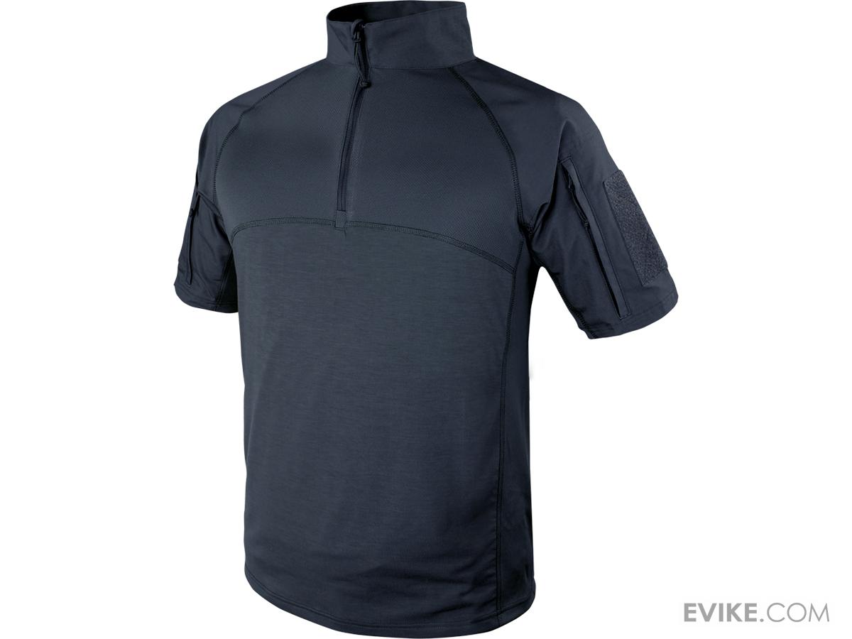 Condor Short Sleeve Tactical Combat Shirt (Color: Navy / Large)