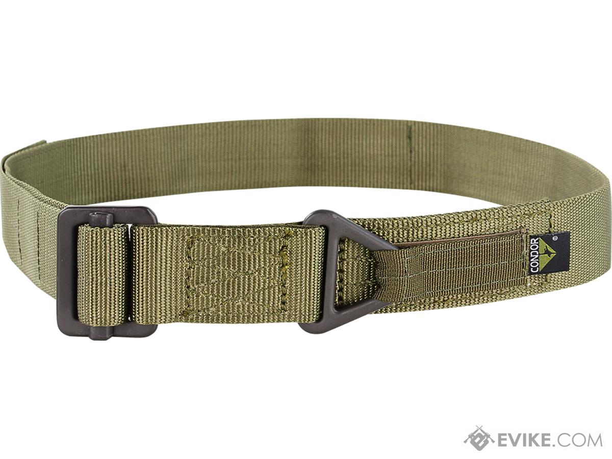 Condor Outdoor Forged Steel Tactical Riggers Belt (Color: Coyote Tan / Medium - Large)