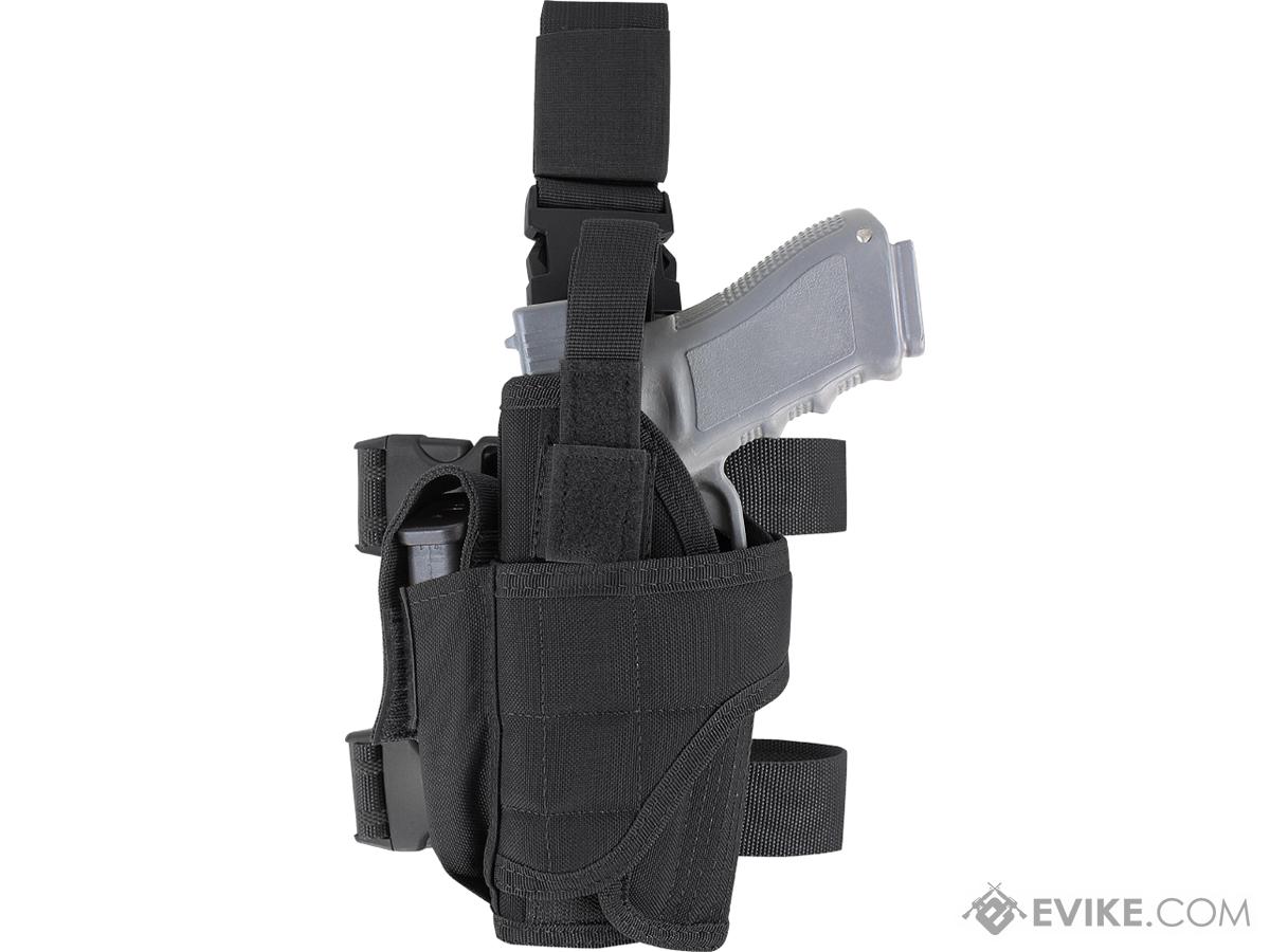 Adjustable Universal Drop-Leg Holster - Black