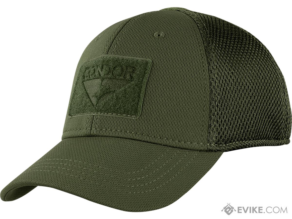 Condor Flex Tactical Mesh Cap (Color: OD Green / Small/Medium)
