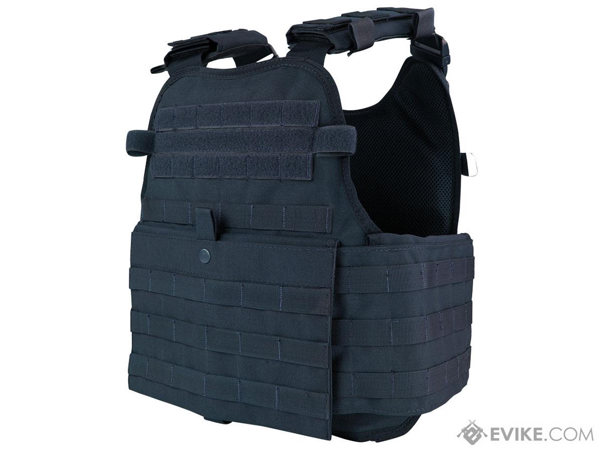 NcStar VISM BLACK Tactical MOLLE Operator Plate Carrier Body Armor Chest Rig