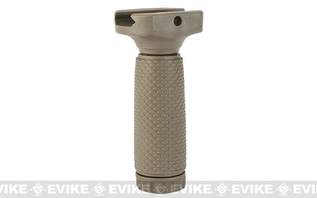 G&P Tactical Rubber Vertical Grip (Pattern: Scale Pattern / Long / Sand)