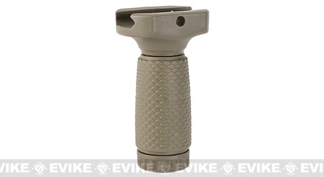 G&P Tactical Rubber Vertical Grip (Pattern: Scale Pattern / Short / Sand)