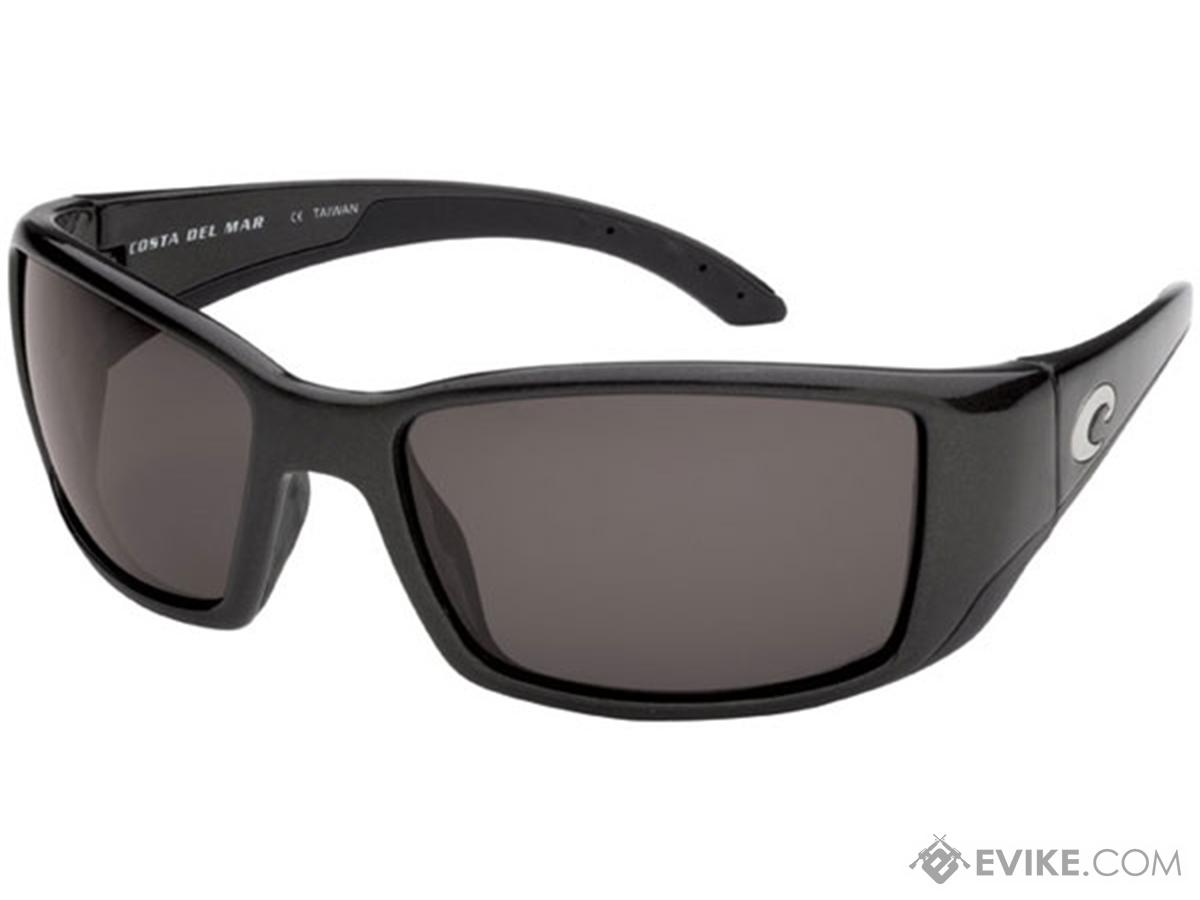 Costa Del Mar - Blackfin Polarized Sunglasses (Color: Black / 580p Grey)