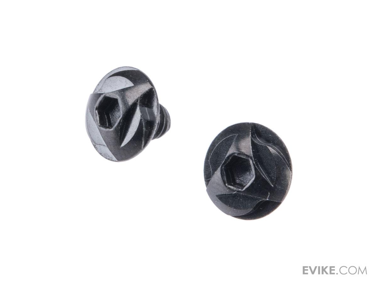 CowCow Technology Stainless Steel Custom Grip Screw Set for TM HiCAPA