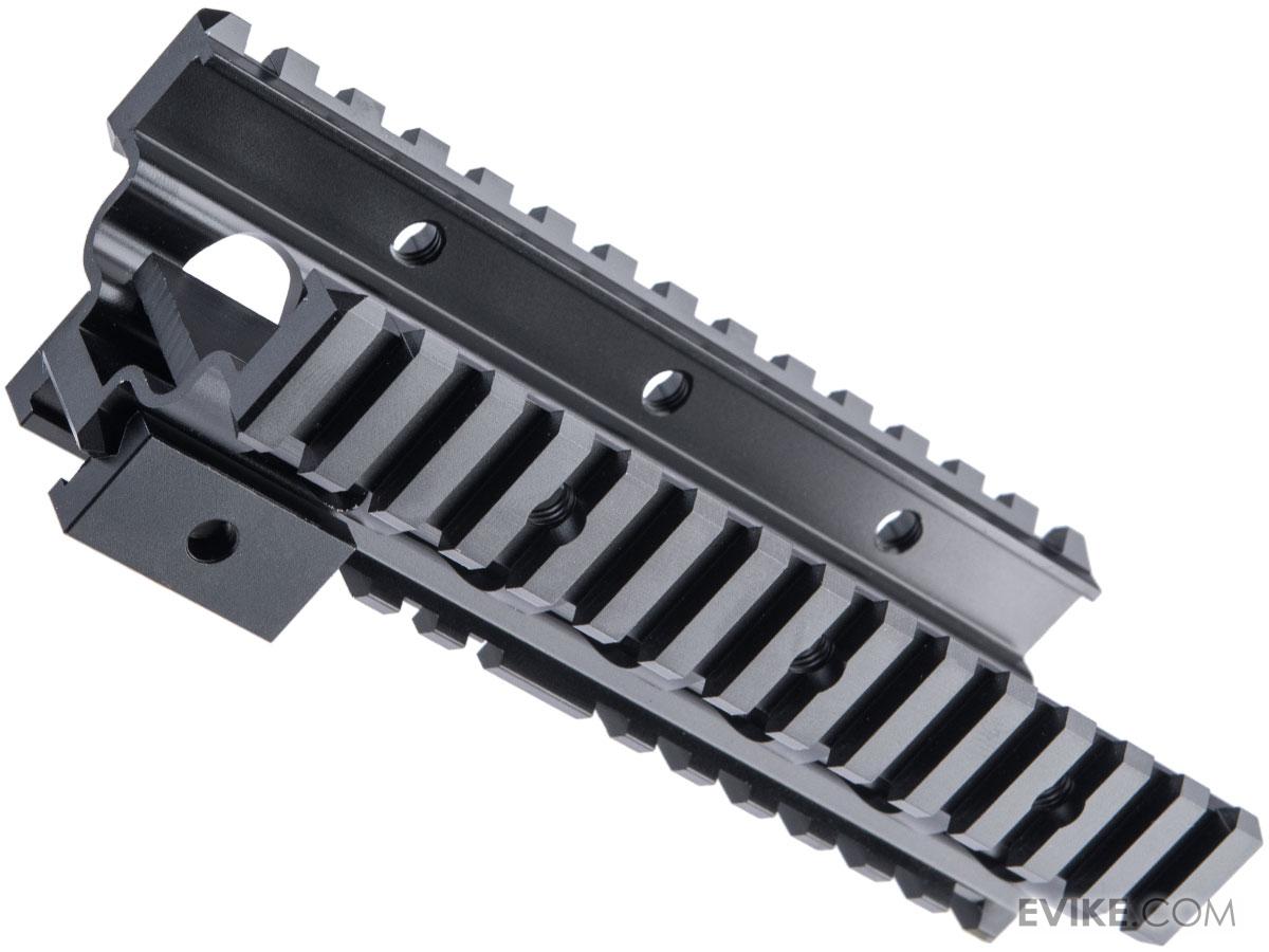Creation Airsoft Aluminum CNC RIS Lower Handguard for M249 Series Airsoft AEG Machine Guns