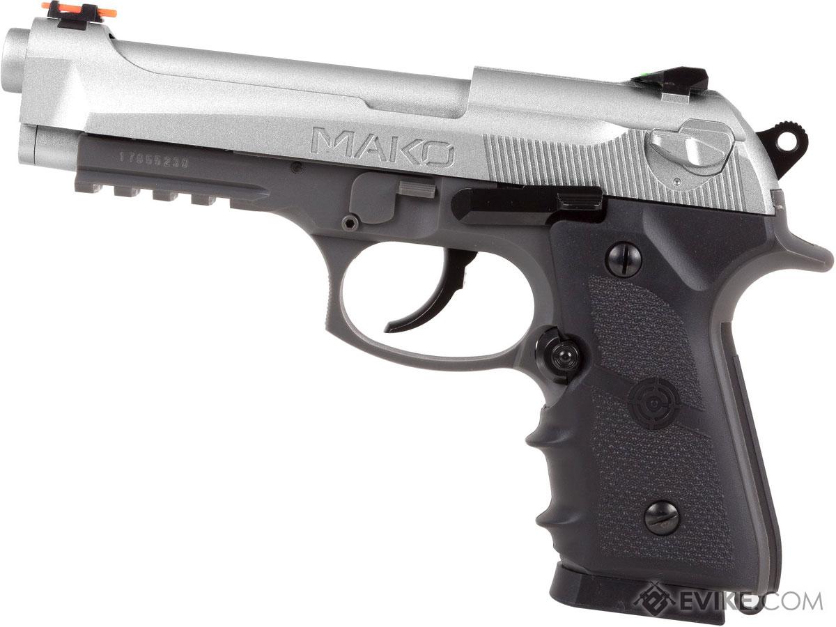 Crosman Mako CO2 Powered Semi-Auto Blowback .177 cal BB Air Pistol (4.5mm Air Gun)