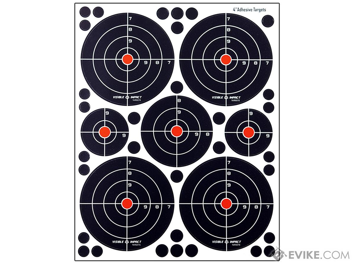 Crosman Visible Impact Splatter Targets (Qty: Combo 5 Pack)