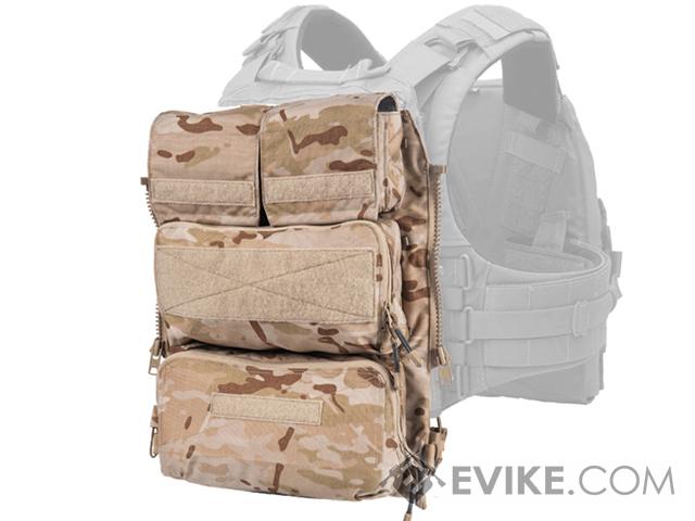 Crye Precision Pouch Zip-On Panel 2.0 (Color: Multicam Arid / Small - Medium)