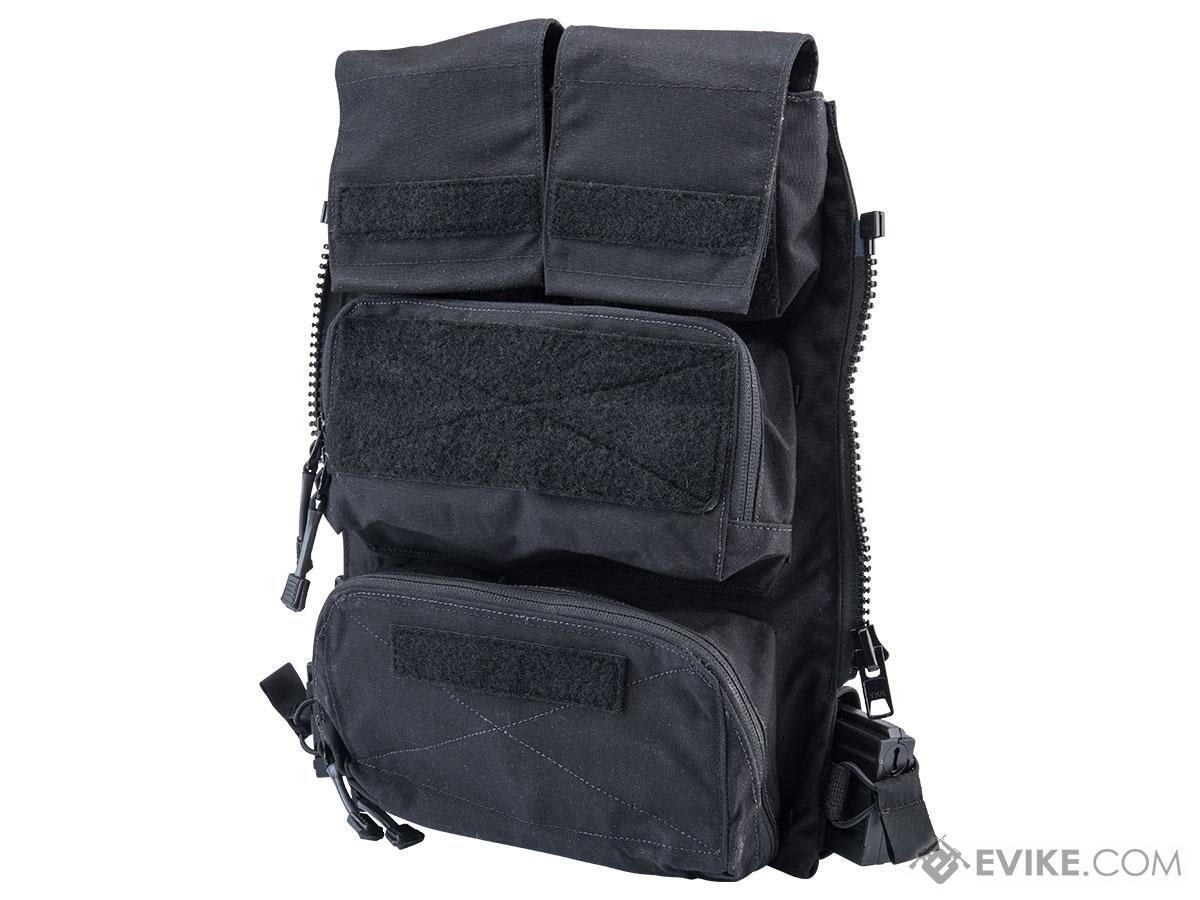 Crye Precision Pouch Zip-On Panel 2.0 (Color: Black / Small - Medium)