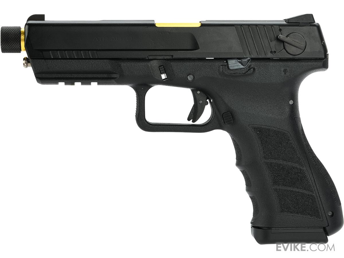 Custom KWA ATP Full Auto Gas Blowback Airsoft Pistol with