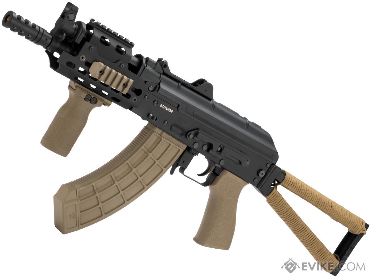 Evike.com Tyrion Class I Custom AK74u Airsoft AEG with Railed Hand-Guard