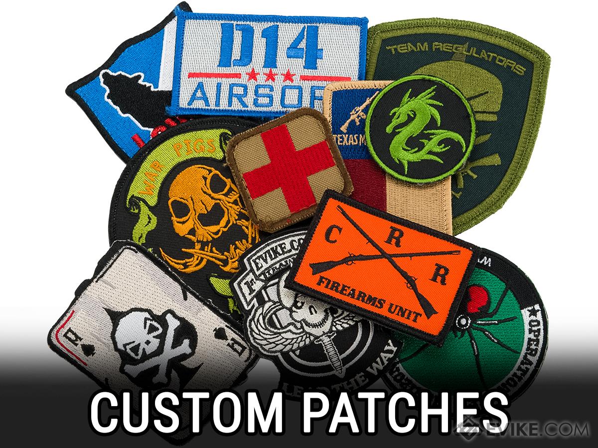 Custom Airsoft Patches  No Minimum & Free Shipping