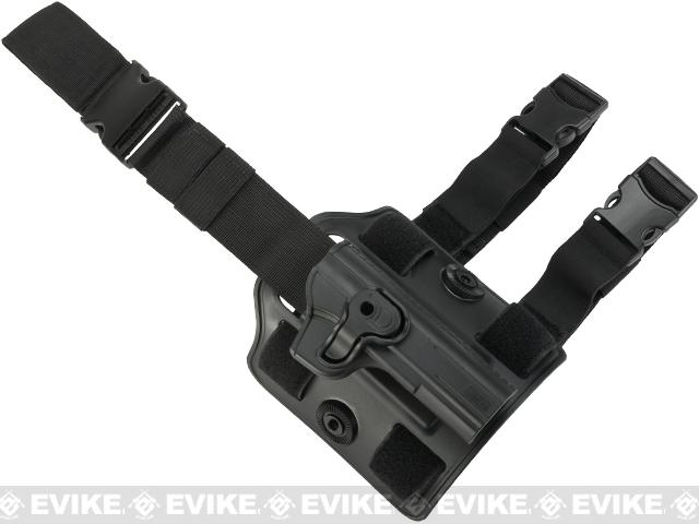 Cytac Hard Shell Adjustable Holster for TT-33 Series Pistols (Mount: Drop Leg / Black)