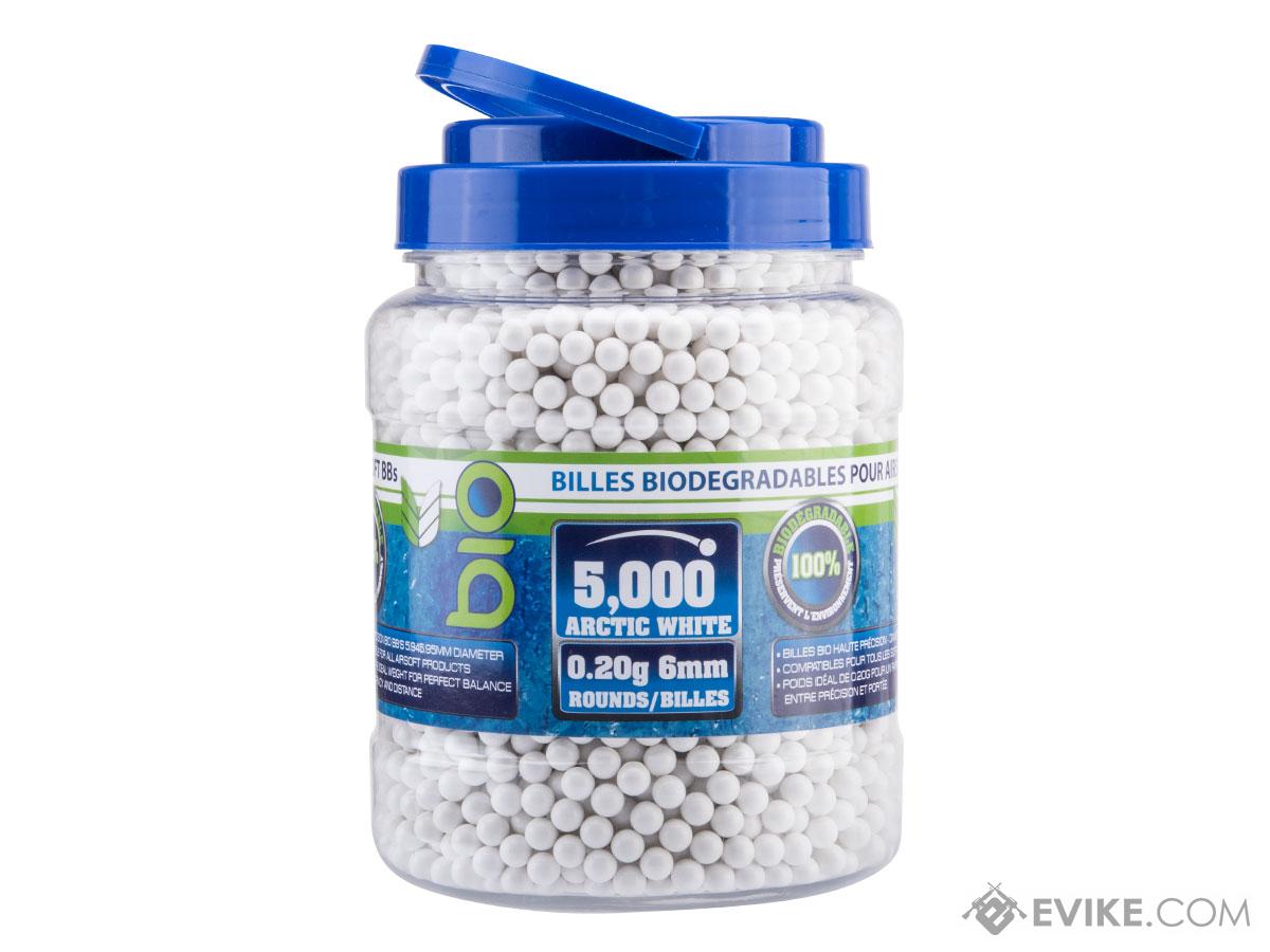 SoftAir Arctic Biodegradable 6mm Airsoft BBs (Weight: 0.20g / 5000 Rounds)