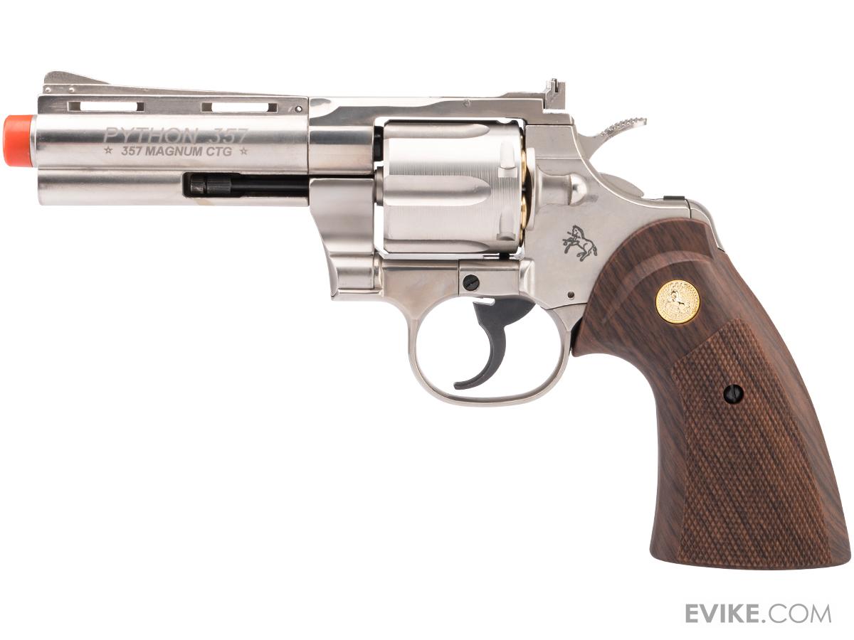 Cybergun Colt Licensed Python .357 Magnum Airsoft Revolver by King Arms ...