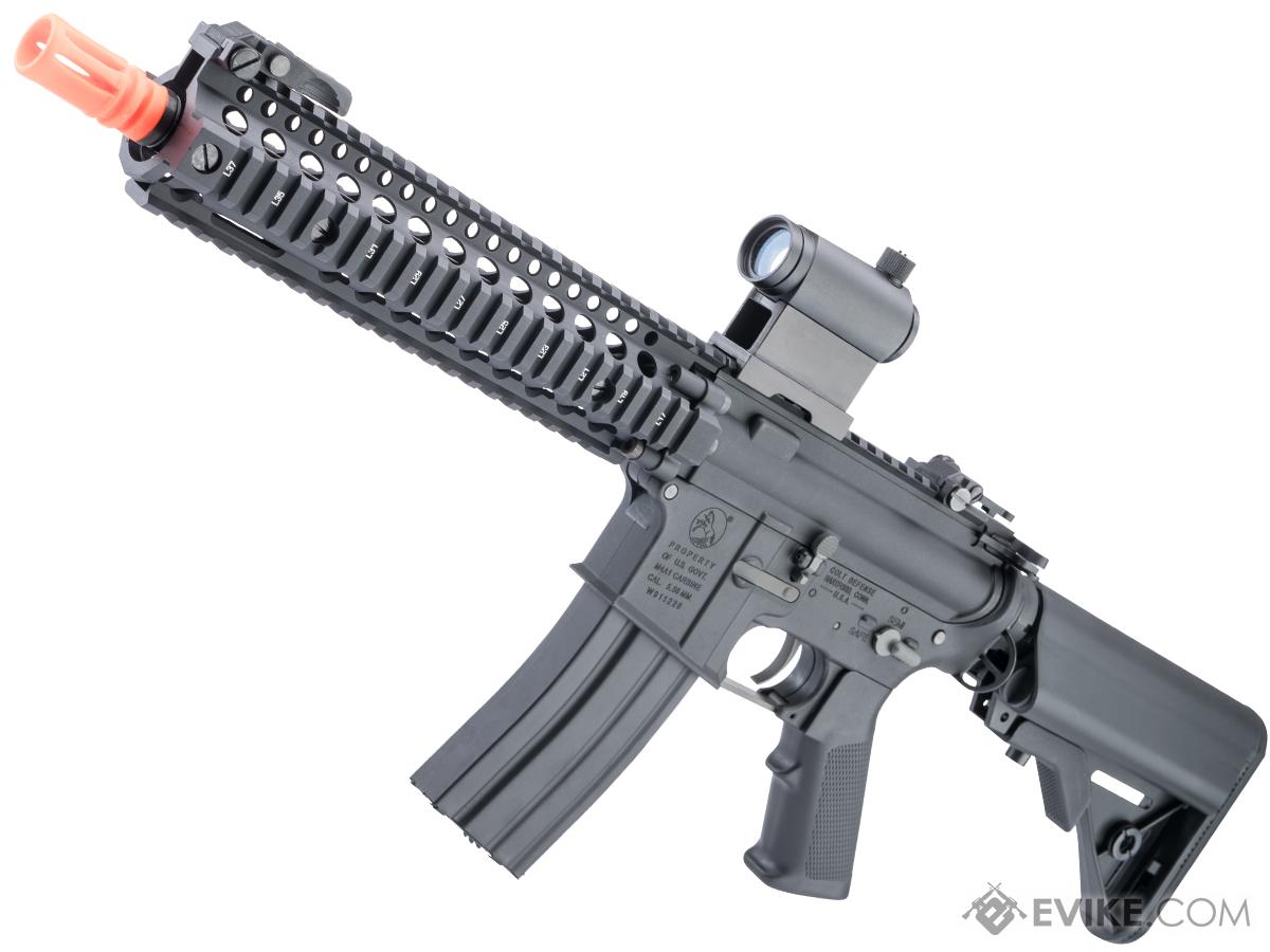 Cybergun Licensed Colt Sportsline M4 AEG Rifle w/ G3 Micro-Switch Gearbox (Model: Daniel Defense 9 MK18 / Black)