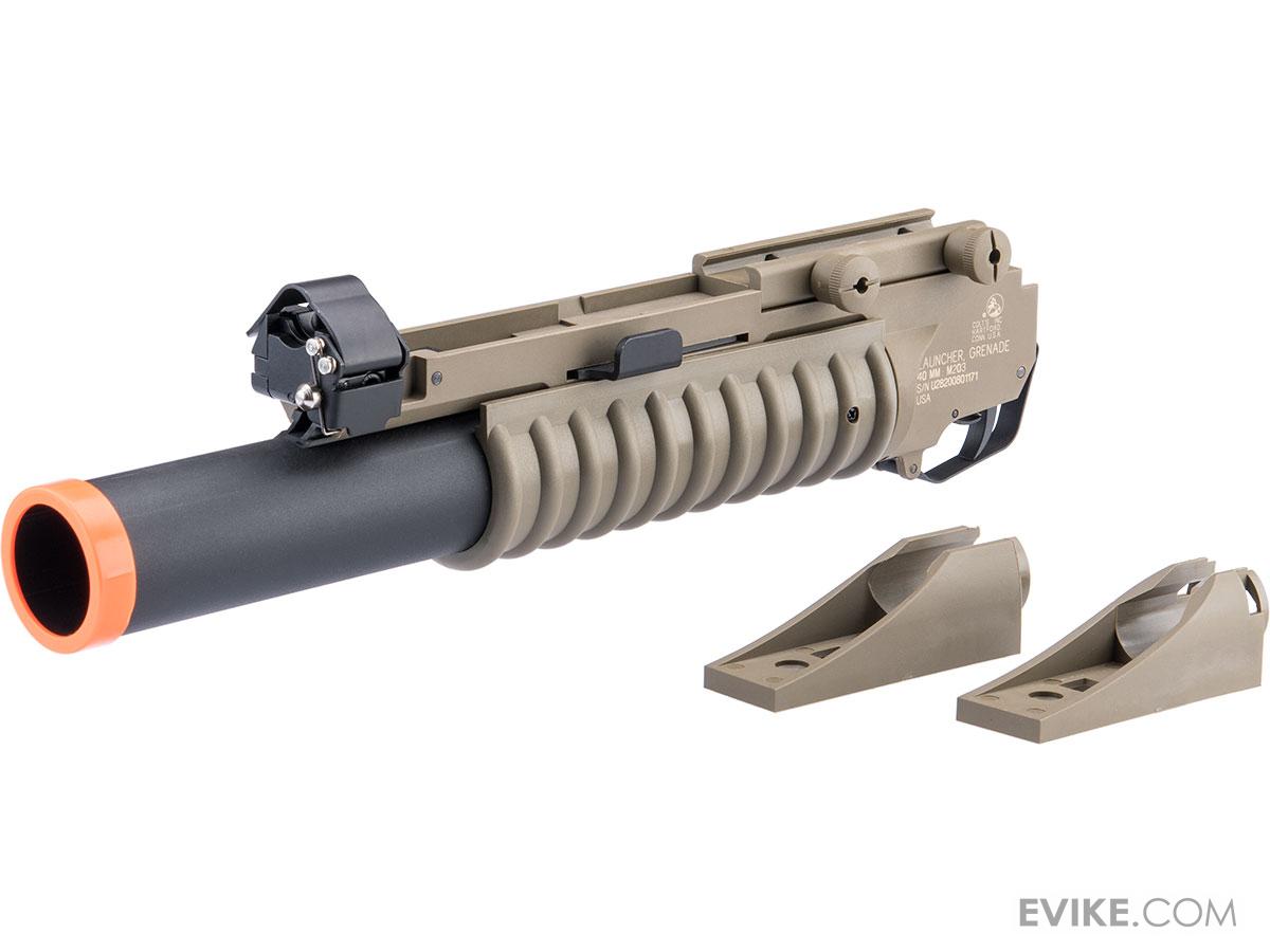 Classic Army M203 Rail Mounted Airsoft Grenade Launcher, 55 OFF