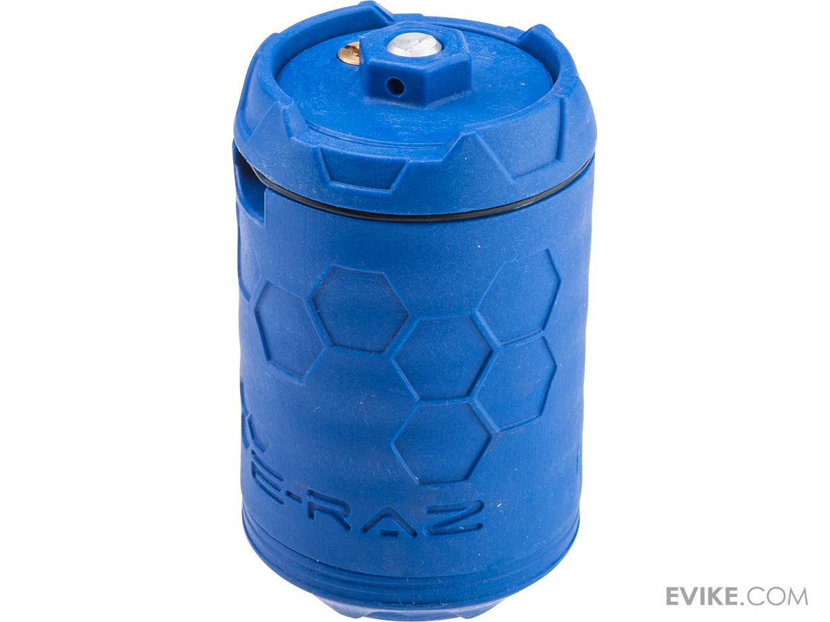 Swiss Arms ERAZ Polymer 360 Degree Reusable Green Gas Grenade (Color Blue), Accessories & Parts