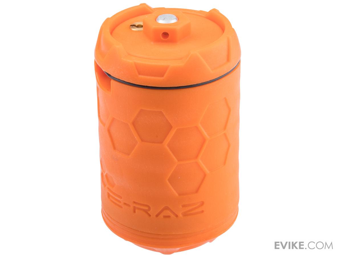 Swiss Arms ERAZ Polymer 360 Degree Reusable Green Gas Grenade (Color Orange), Accessories