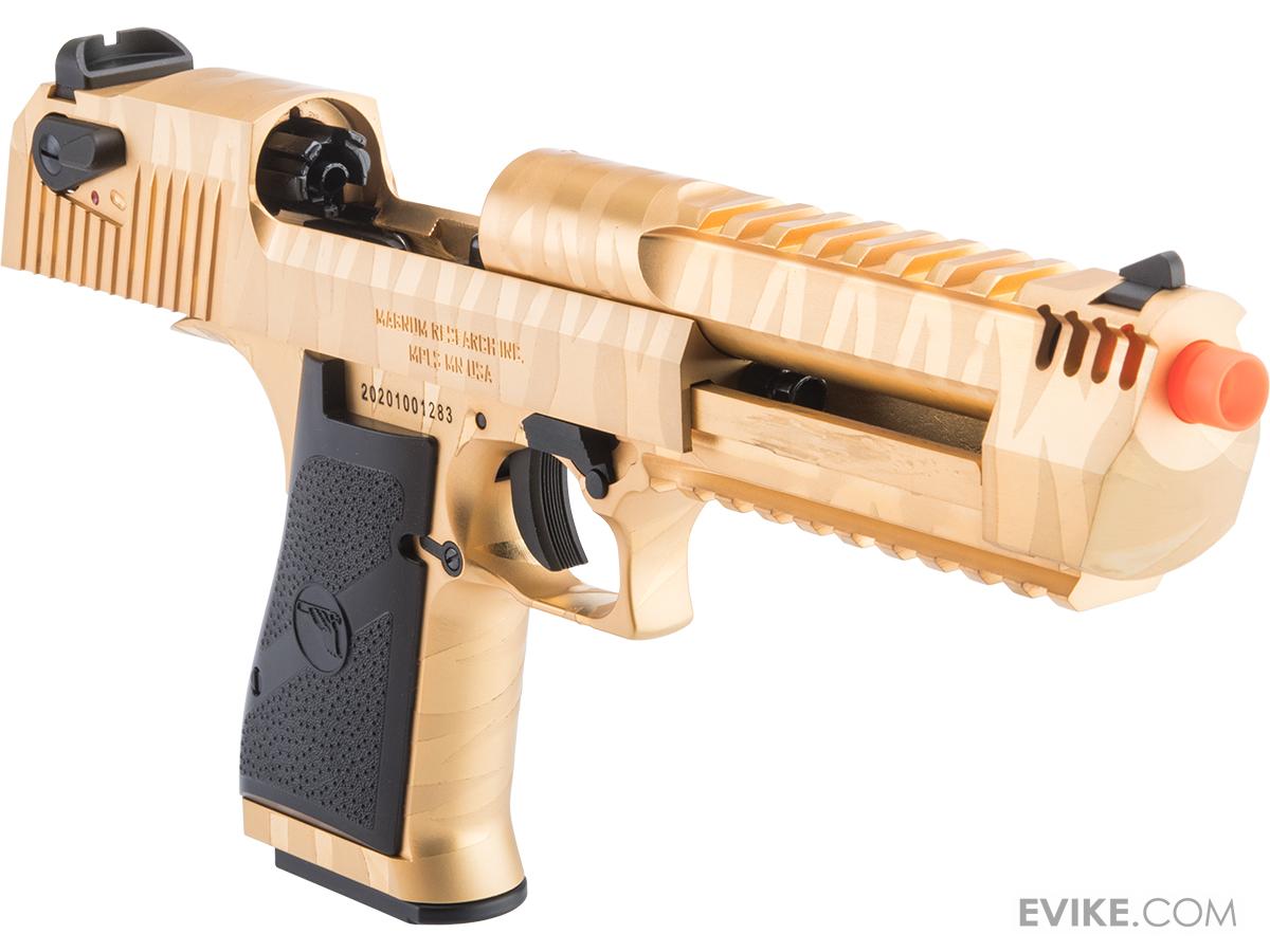 Desert Eagle Licensed L6 .50AE Full Metal Gas Blowback Airsoft Pistol by  Cybergun w/ Custom Cerakote Finish (Color: Gold Trim), Airsoft Guns, Gas  Airsoft Pistols -  Airsoft Superstore