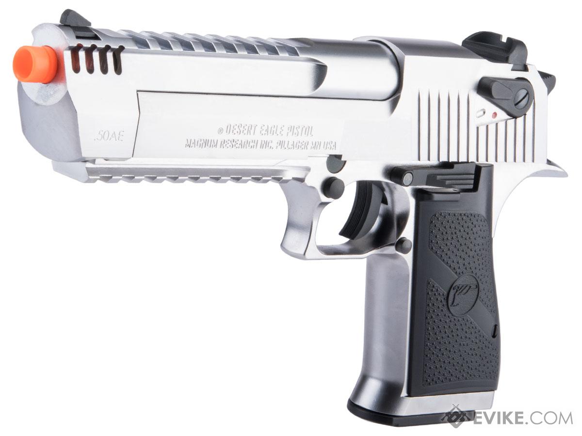 Desert Eagle Licensed L6 .50AE Full Metal Gas Blowback Airsoft Pistol by Cybergun (Color: Silver / CO2 / Gun Only)